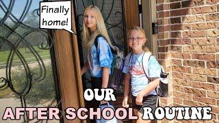 Francesca and Leah's After School Routine!