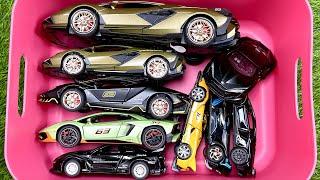 A Box Full Of Diecast Cars, Rolls Royce, Lamborgini, Ferarri, Lexus, Civic, Peugeot, Jeep, Fs22 #31