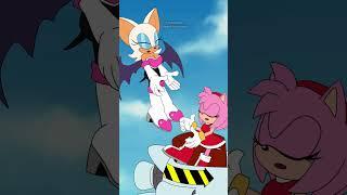 Fighting For Sonic's Love - Amy & Rouge #sonic