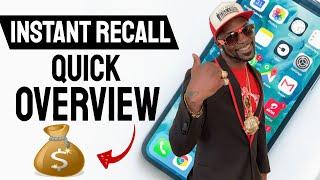 Instant Recall App Quick Overview | Free App Download That Pays!