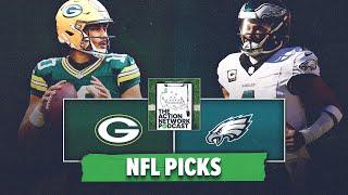 Green Bay Packers vs Philadelphia Eagles BEST BETS! NFL Predictions | The Action Network Podcast