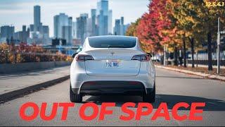 What Happens When Tesla's FSD Runs Out Of Space?