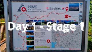 Slovenian Mountain Trail | Day 1 - Stage 1 | Maribor to Ruška koča