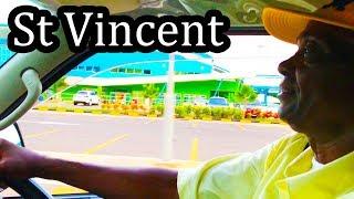 St Vincent - Caribbean Island - Taxi Ride from the Airport - Sept 2017