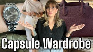 CREATING A CAPSUL WARDROBE - A DIAMOND WATCH, EVERY DAY JEWELRY, AND YOUR UNIFORM OUTFIT