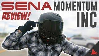 Sena Momentum INC - FIRST Ride Review! (Bluetooth Helmet)