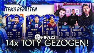 ICH HABE 14x TOTYs GEZOGEN  Jedes Pack = 1 TOTY  XXL Fifa 23 TOTY Pack Opening