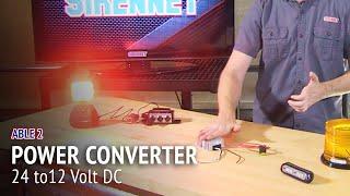 The Able 2, 24 to12 Volt DC Power Converter