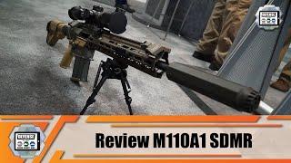 M110A1 SDMR technical review and analysis H&K Squad Designated Marksman Rifle for US Army