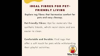 Pet Friendly Rug Fibres