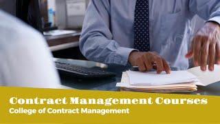 Contract Management Courses