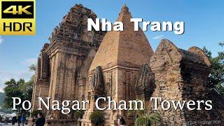 4k HDR | A Walk Through Po Nagar Cham Towers In Nha Trang, Vietnam