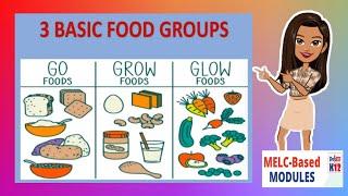 The 3 Basic Food Group | Go Grow and Glow Food