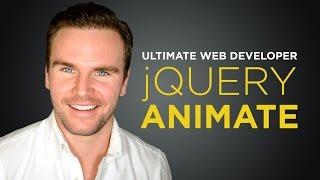 jQuery Animate [#9] Ultimate Web Developer Course (Free Tutorial)