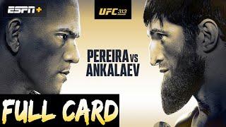 UFC 313 Predictions Pereira vs Ankalaev Full Card Betting Breakdown