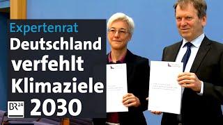 Expertenrat: Deutschland verfehlt Klimaziele 2030 | BR24