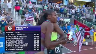 3 sub-50 runs in the 400m qualify for Paris | U.S. Olympic Track & Field Trials