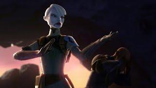 Asajj Ventress hand-to-hand combat, Star Wars The Bad Batch