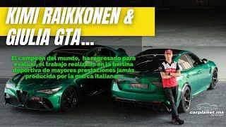 KIMI RÄIKKÖNEN regresa para certificar al GIULIA GTA