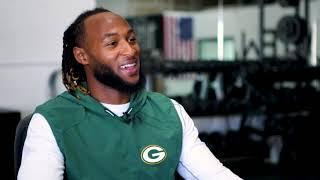 ABC-7 Nate Ryan's full interview with Aaron Jones of the Green Bay Packers