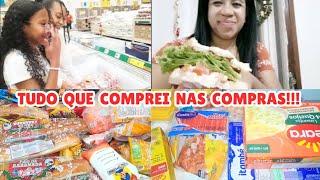 TUDO QUE COMPREI DE COMPRAS E MAIS!️