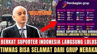  KABAR BAHAGIA! Timnas Indonesia Lolos Grup Kualifikasi Piala Dunia, Berkat Suporter Selalu Dukung