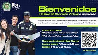 Inducción a la convocatoria para patrullero de Policía. #diosypatria ￼