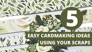 5 EASY WAYS | Using your Paper Scraps! Which one's YOUR Favourite?