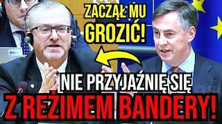 KOMISARZ UE WŚCIEKŁ SIĘ NA NASZEGO EUROPOSŁA I ZWYZYWAL GO OD RUSKICH AGENTÓW!