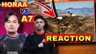 Horaa vs Alpha 7 PMGC Fight Reaction | PMGC Reaction