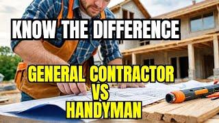 Contractor vs. Handyman: The TRUTH You Need To Know