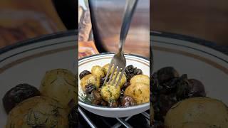 Ultimate Garlic Butter Mushrooms & Potatoes