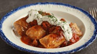 Stuffed Cabbage (a.k.a. Golubtsi / Holubtsi / Halupki / Golumpki)