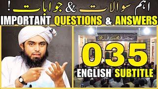 035 Important Q & A by EMAM: Engineer Muhammad Ali Mirza | English Subtitle