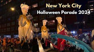 4K New York City Greenwich Village Halloween Parade 2024 