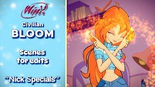 Winx Club | Bloom (Nick Special) civilian scenes for edits