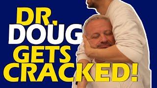 DR. DOUG GETS ADJUSTED BY ELITE SPORTS CHIROPRACTOR ️