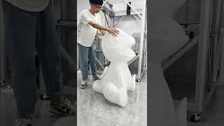 We used the DOWELL 3D printer to print a large Charmander #charmander #pokemon