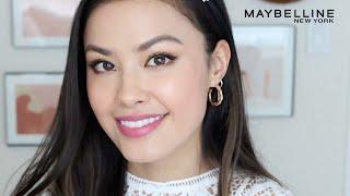 #STAYHOME AND DO GOLD EYESHADOW GLAM #WITHME FT. THE BEAUTY BREAKDOWN | MAYBELLINE NEW YORK