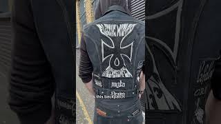 Do you have a battle vest?  #battlejacket #goth #metalheadcommunity #alt #heavymetal