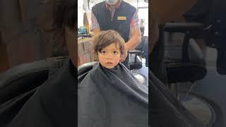 Toddler hair cut #shorts