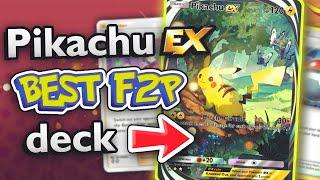 EASY WINS with Pikachu EX... Super F2P friendly deck that JUST WINS! | Pokémon TCG Pocket