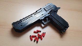 Working LEGO Desert Eagle by Snyzer Tech - Review