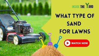 [ Know 5 Types Of Sand] What Type of Sand for Lawns