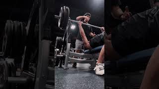 Mastery begins with control. Pause at the bottom and feel more control.  #bench #benchpress