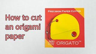 A new origami cutter - (Taro's Origami Studio) PRECISION PAPER CUTTER