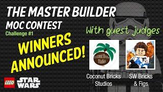 The Master Builder LEGO Star Wars MOC Contest Winners