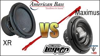 American Bass XR vs Audio Legion Maximus subwoofer review