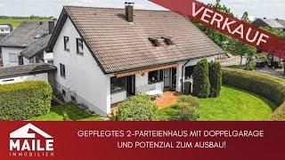 Sonniges 1 bis 2-Familienhaus mit großem Garten und Garage in Nufringen!