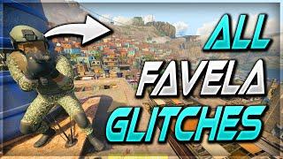 COD MW3 GLITCHES: *FAVELA* ALL BEST WORKING GLITCHES & SPOTS !